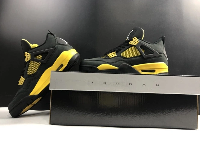 Kick Theory Jordan 4 Retro 308497-008 Thunder Air 0818
